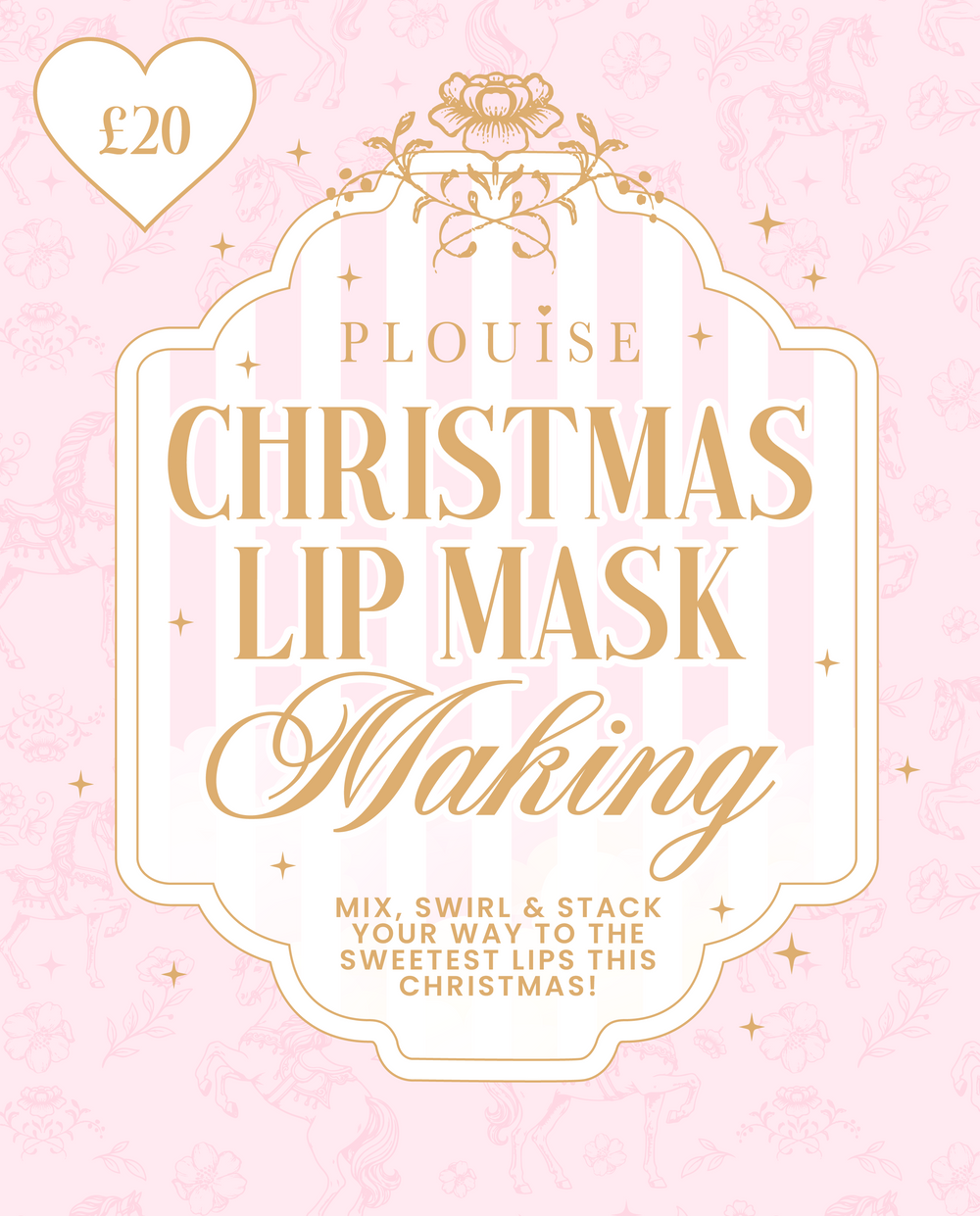 P.Louise Empire - Christmas Lip Mask Making