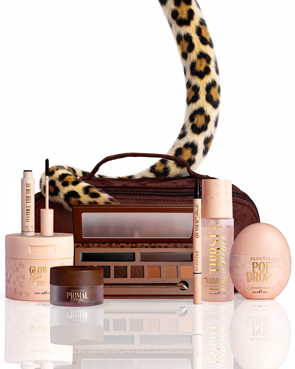 Cheetah-modus cosmetica-set