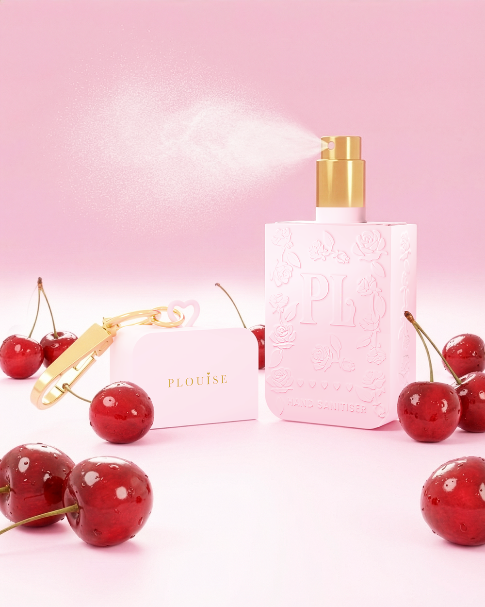 Roze P.Louise kersenhanddesinfectiespray