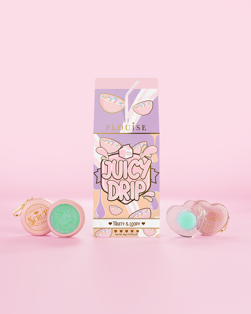 Juicy Drip Lip Scrub & Lipmasker Duo