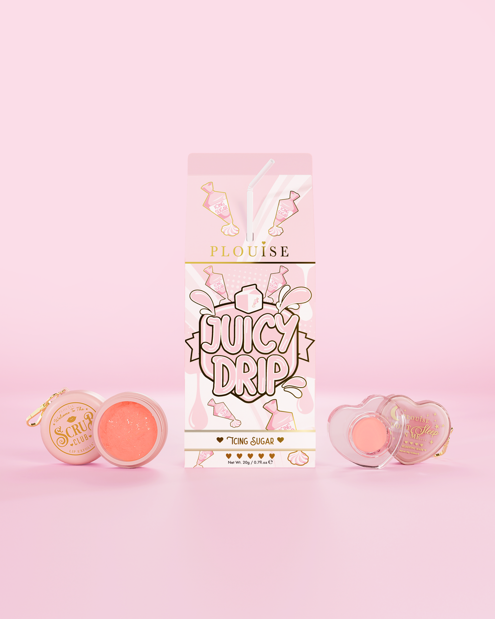 Juicy Drip Lip Scrub & Lipmasker Duo