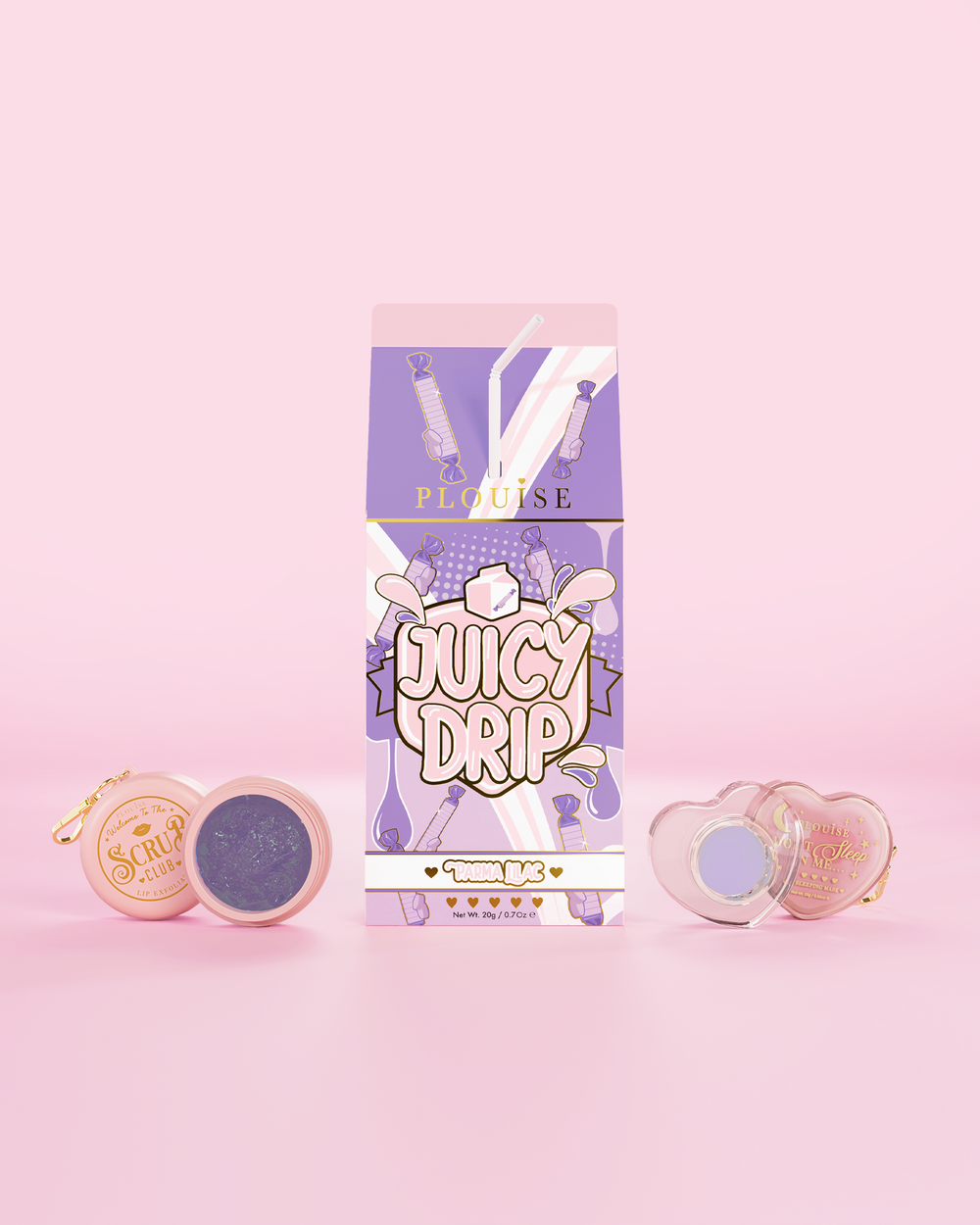 Juicy Drip Lip Scrub & Lipmasker Duo