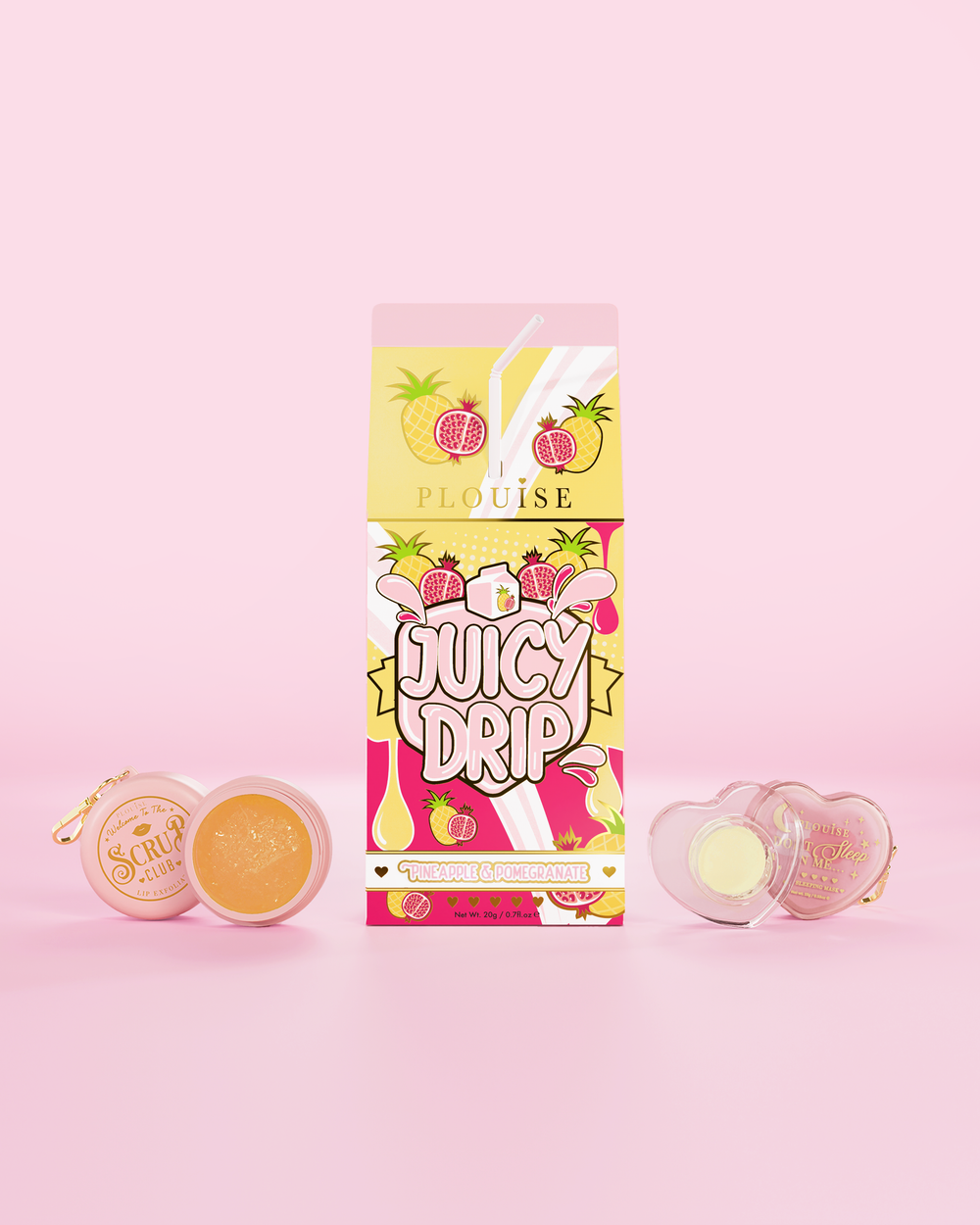 Juicy Drip Lip Scrub & Lipmasker Duo