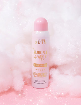 P.Louise Ready Set Sparkle Glitter Setting Spray Trio