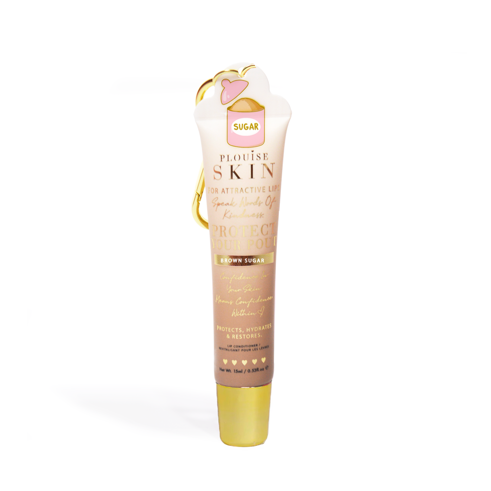 Bescherm uw pruillip-sleutelhangerlipconditioner