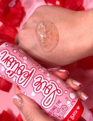 P.Louise Test het water Bubbelbad