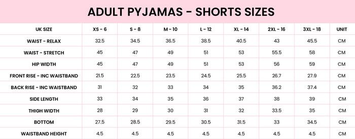 Kerstpyjamashortset voor dames met strik