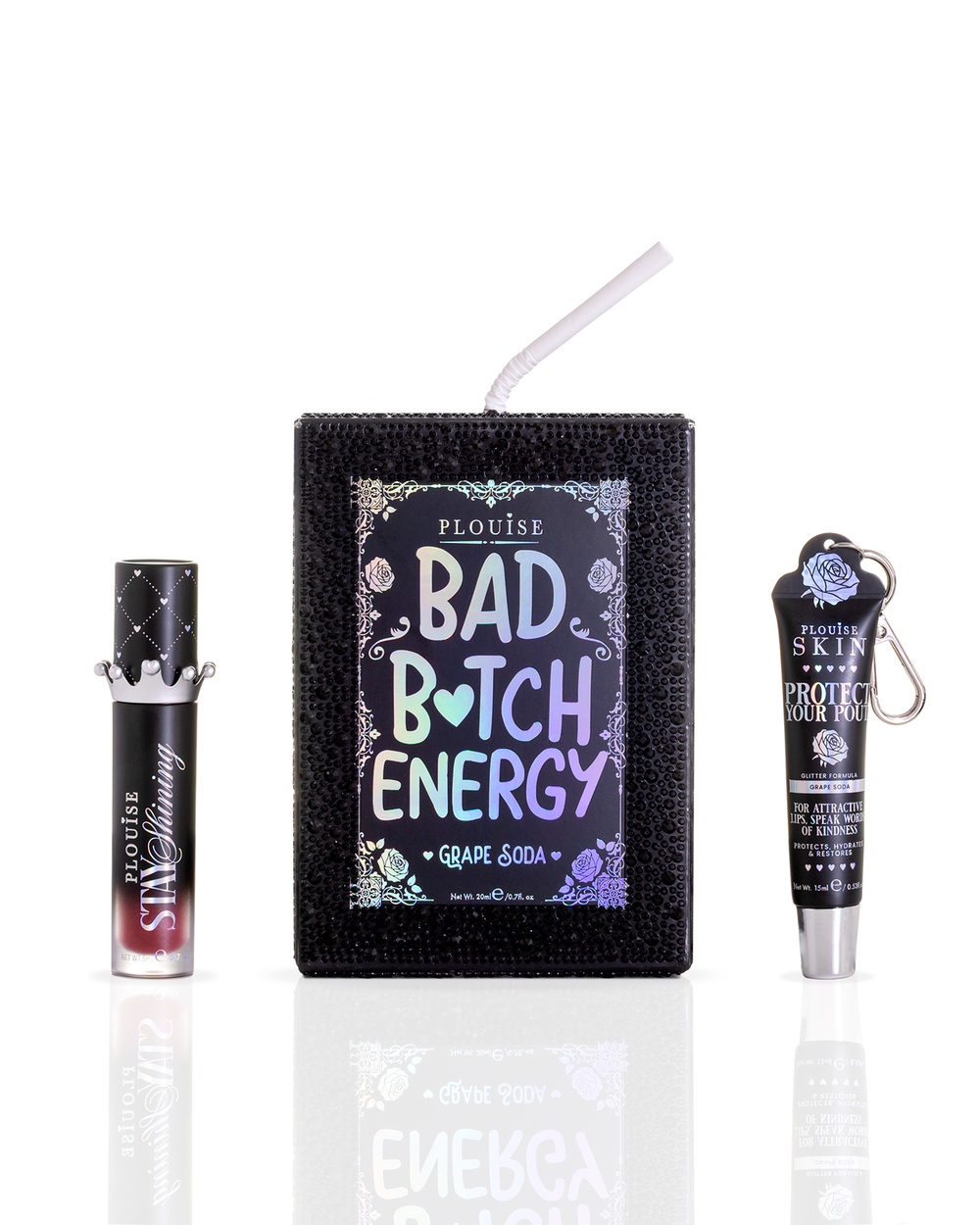 Halloween Crystal Bad Bitch Energy Lip Conditioner & Lip Oil Duo - PRE ORDER