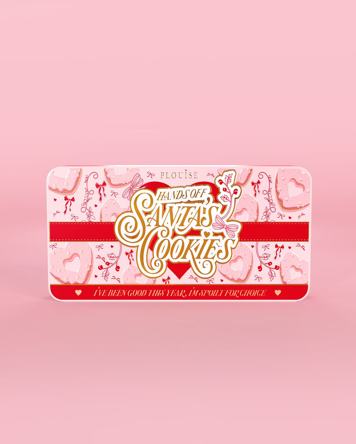 Kerstkoekjes verwend met keuze Blush Tin
