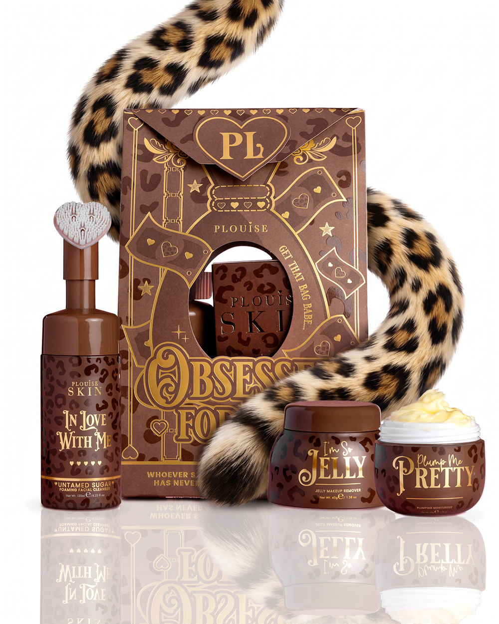 Cheetah geobsedeerd voor minder reinigings- en hydratatieset