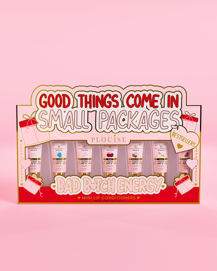 Goede dingen komen in kleine verpakkingen Mini Lip Conditioner-cadeauset