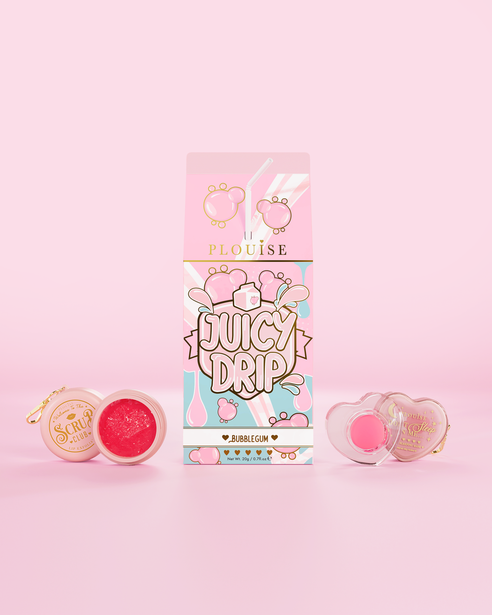 Juicy Drip Lip Scrub & Lipmasker Duo