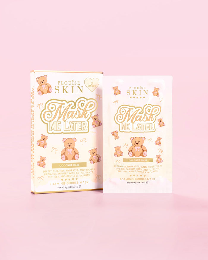 Teddy Touch Small Print Bag & Skincare Set