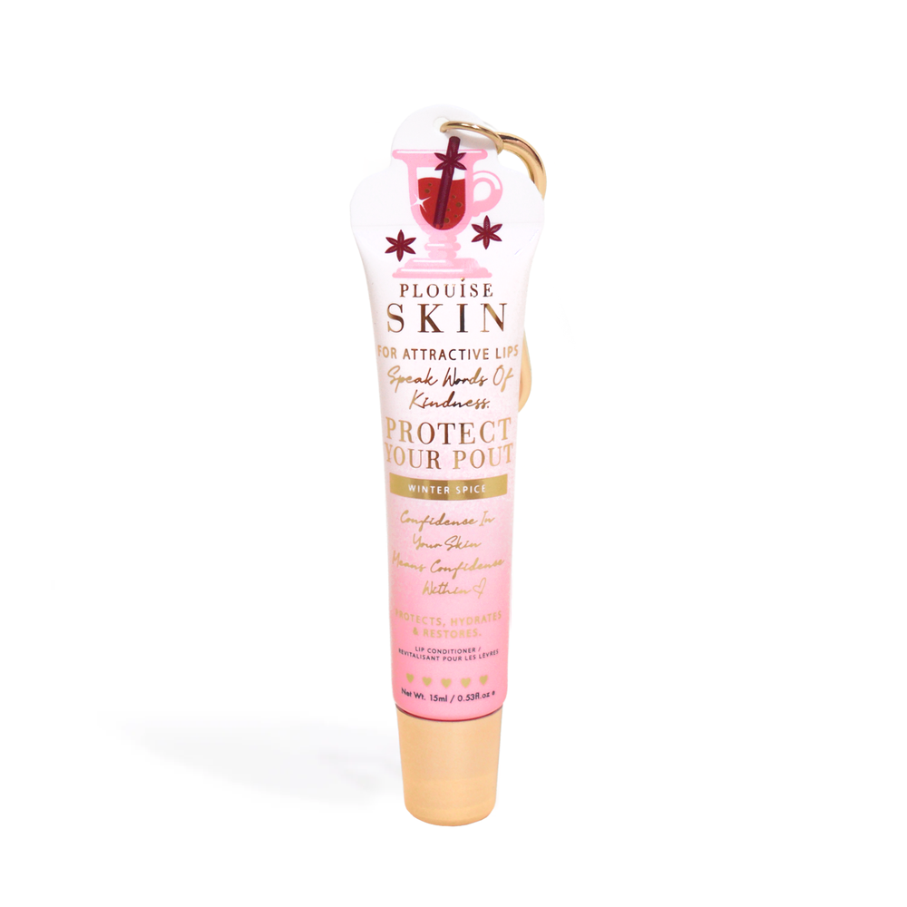 Bescherm uw pruillip-sleutelhangerlipconditioner