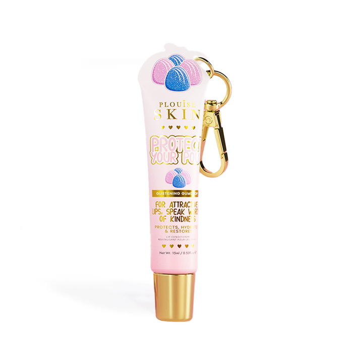 Bescherm uw pruillip-sleutelhangerlipconditioner