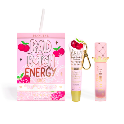 Bad Bitch Energy Lip Conditioner & Lip Oil Duo - Cherry