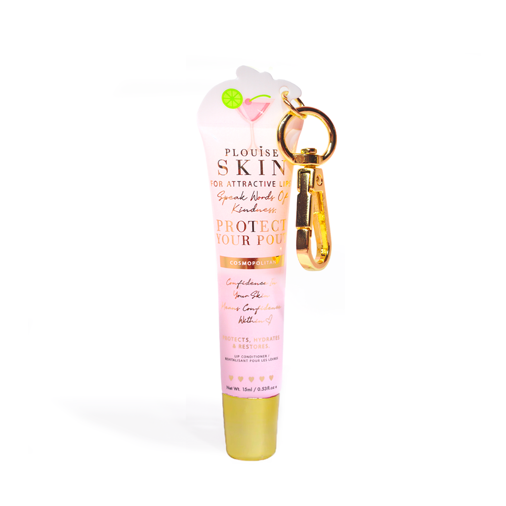 Bescherm uw pruillip-sleutelhangerlipconditioner