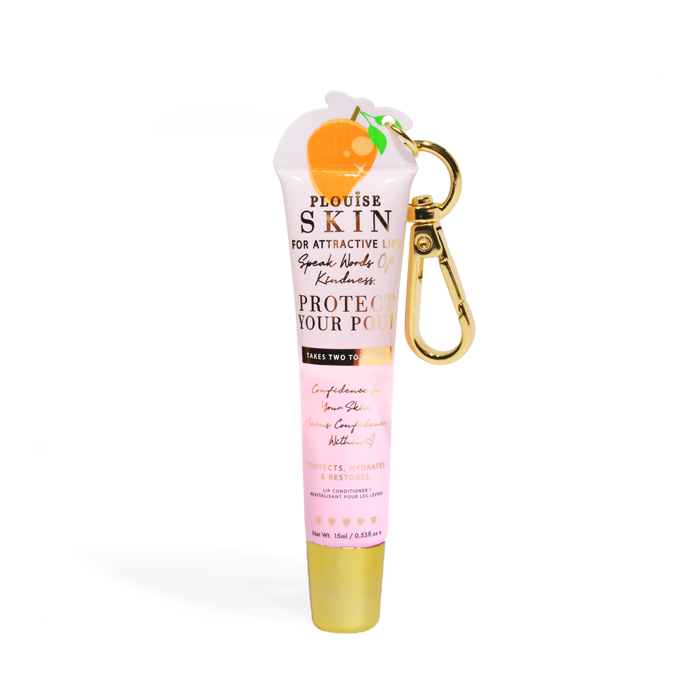 Bescherm uw pruillip-sleutelhangerlipconditioner