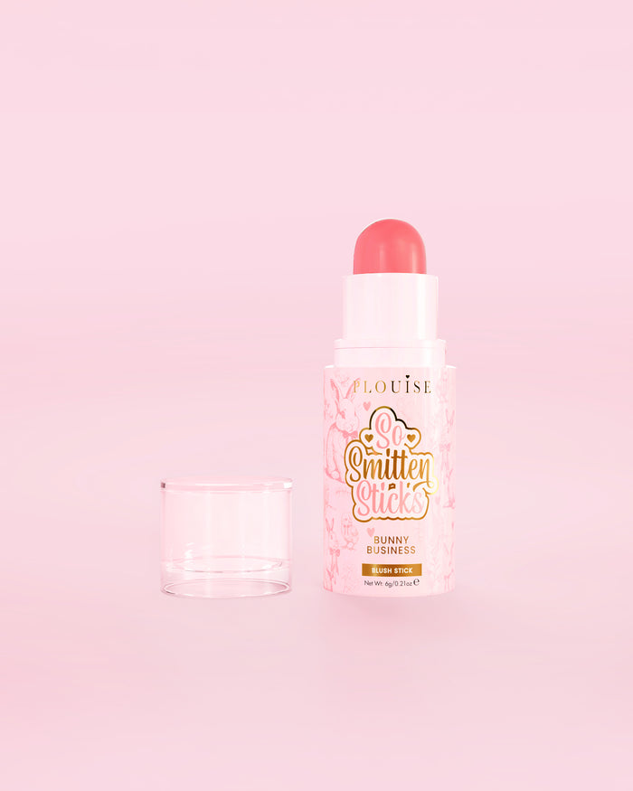 P.Louise So Smitten Blush Stick in Bunny Business shade