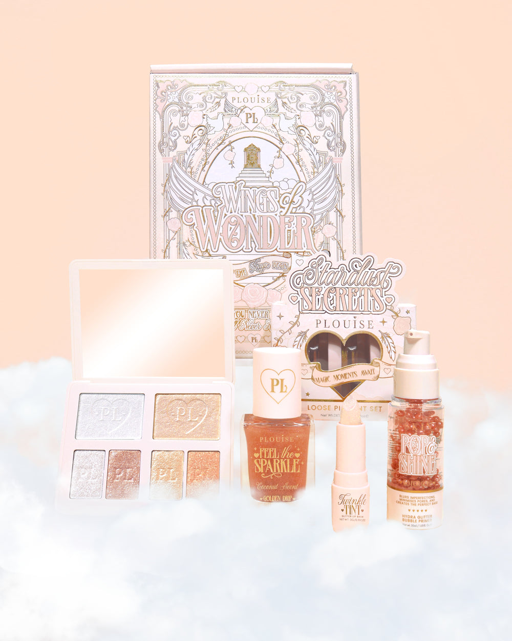 Wings Of Wonder glitter make-upset