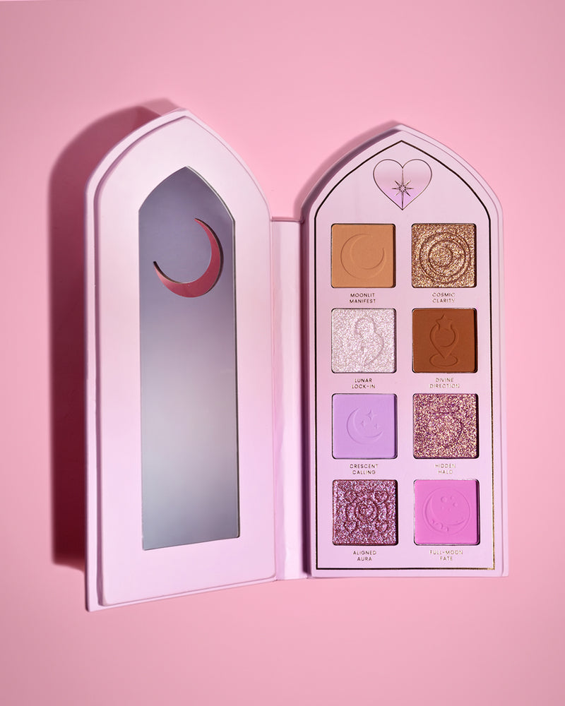 P.Louise achter gesloten deur Eye Face Palette Rainbow Sherbet