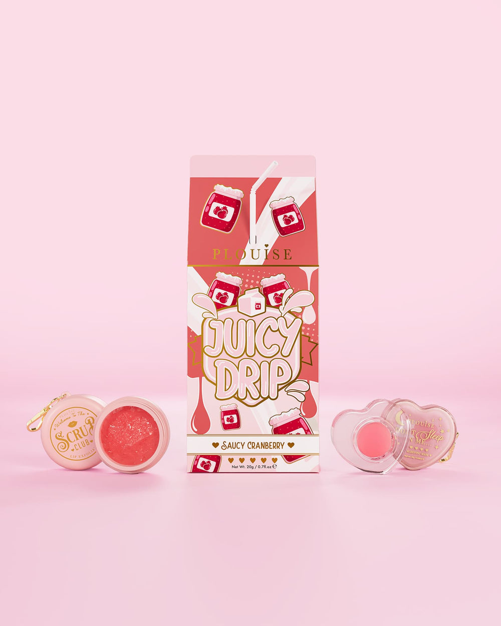 Juicy Drip Lip Scrub & Lipmasker Duo