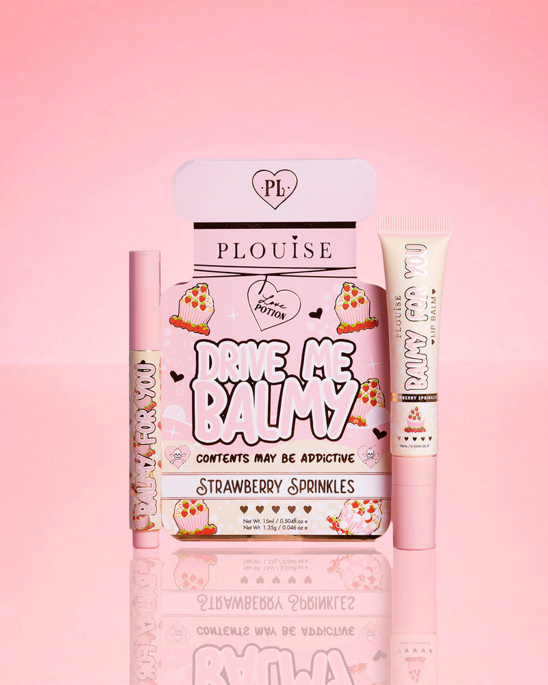 Strawberry Sprinkles Drive Me Balmy Lip Duo