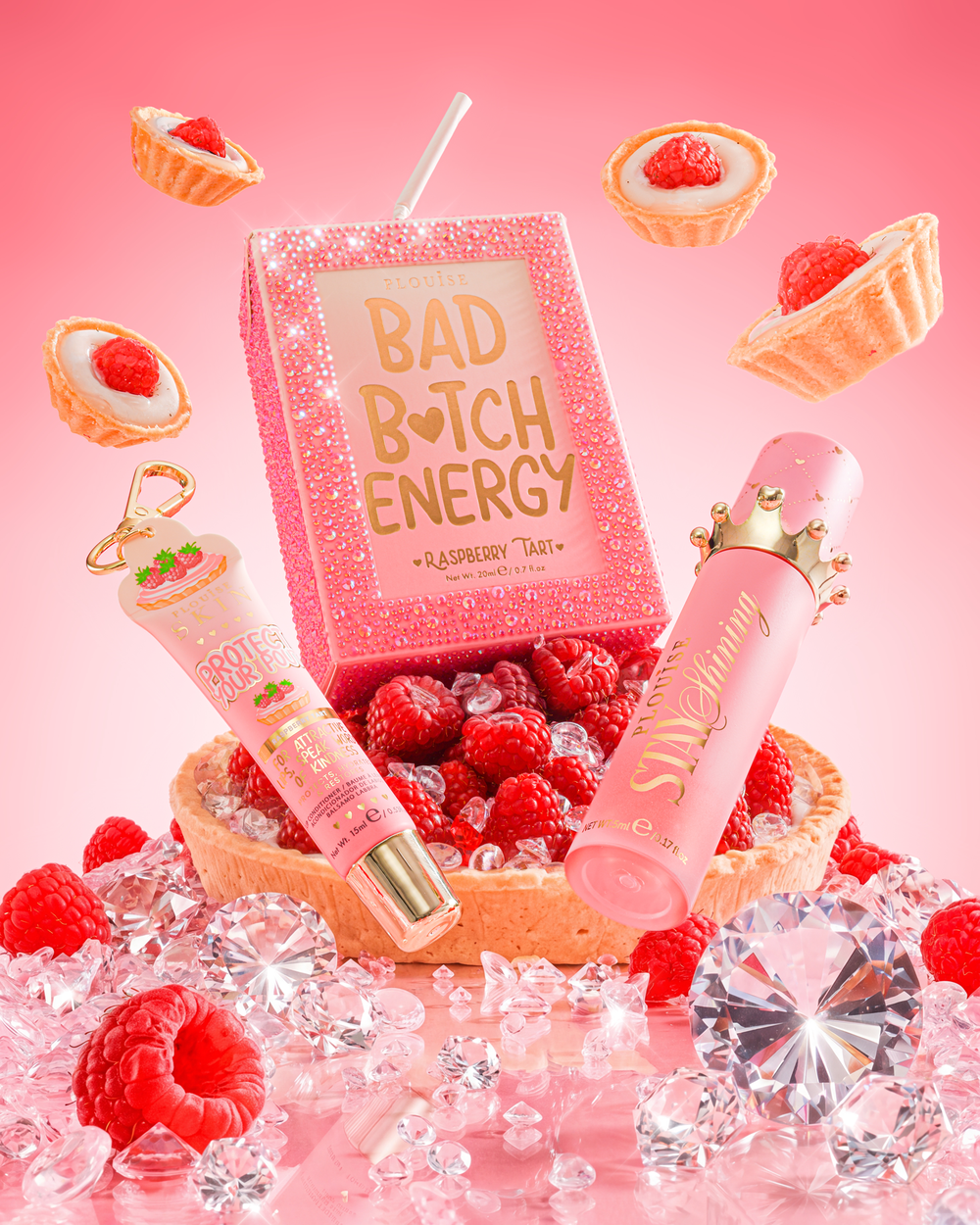 ‍Crystal Bad Bitch Energy Lip Duo Frambozentaart (100% korting)