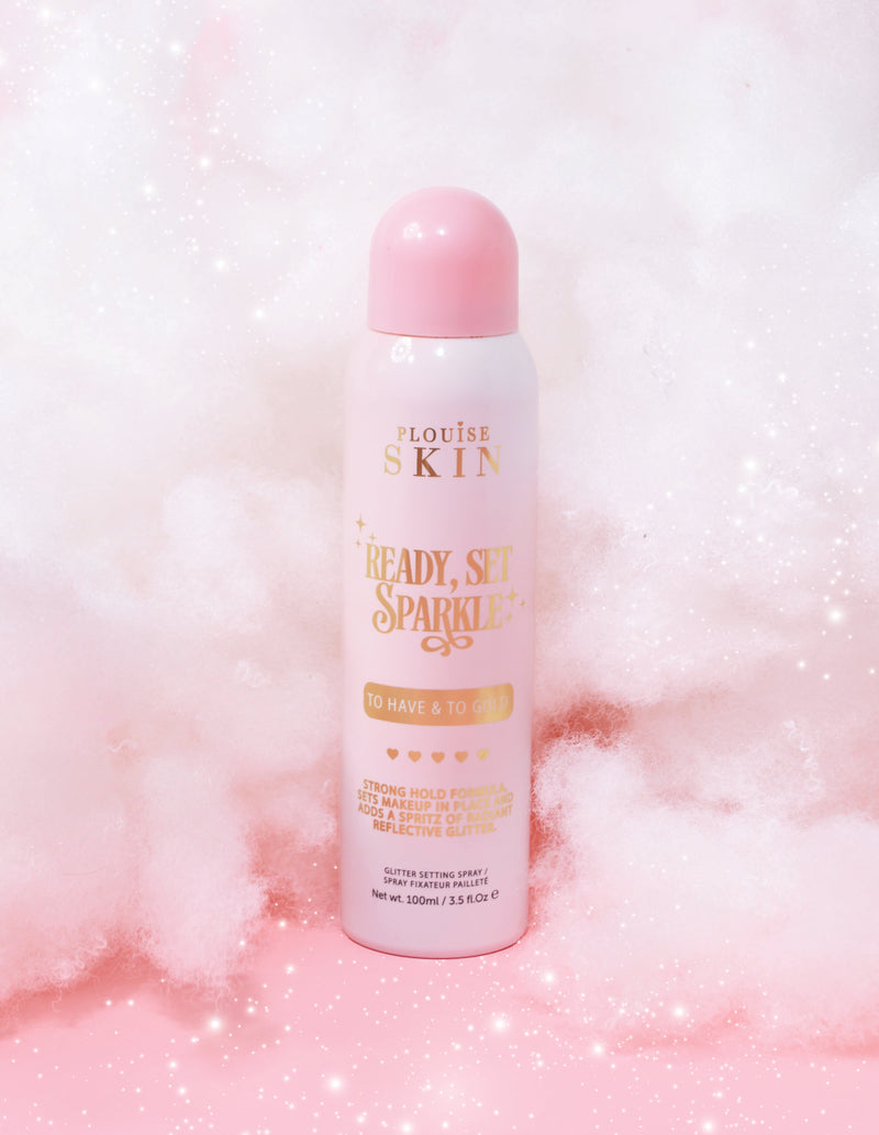 Klaar Set Sparkle Glitter Setting Spray Trio