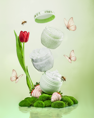 P.Louise spring in het zelfzorgbad- en lichaamstrio