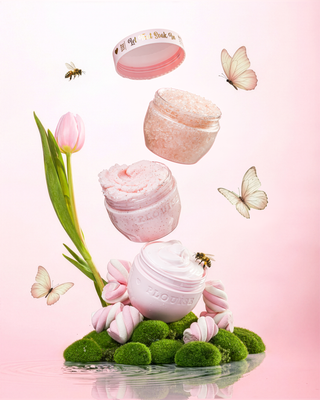 P.Louise spring in het zelfzorgbad- en lichaamstrio