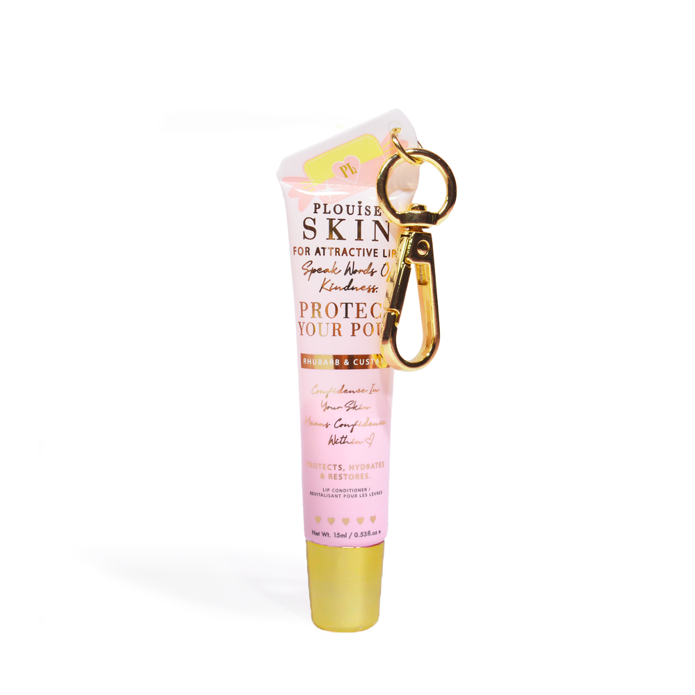 Bescherm uw pruillip-sleutelhangerlipconditioner