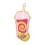Aardbeien- en bananensmoothie
