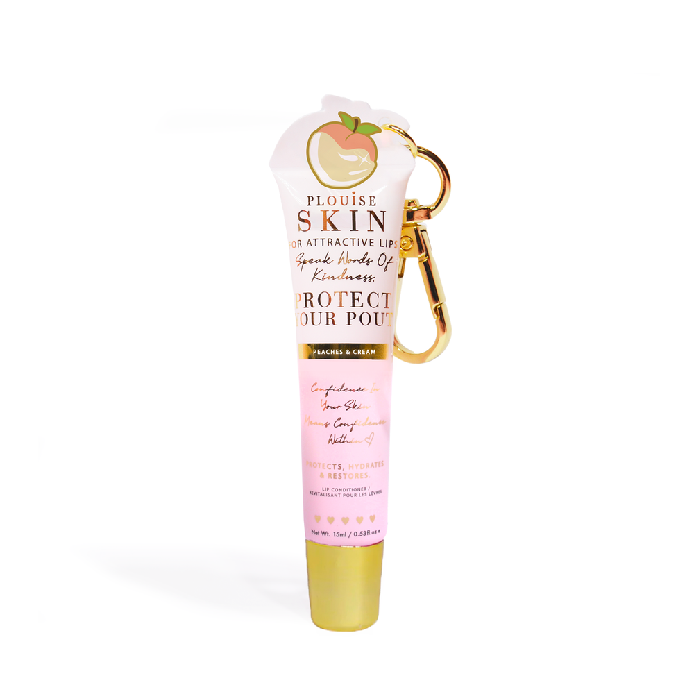 Bescherm uw pruillip-sleutelhangerlipconditioner