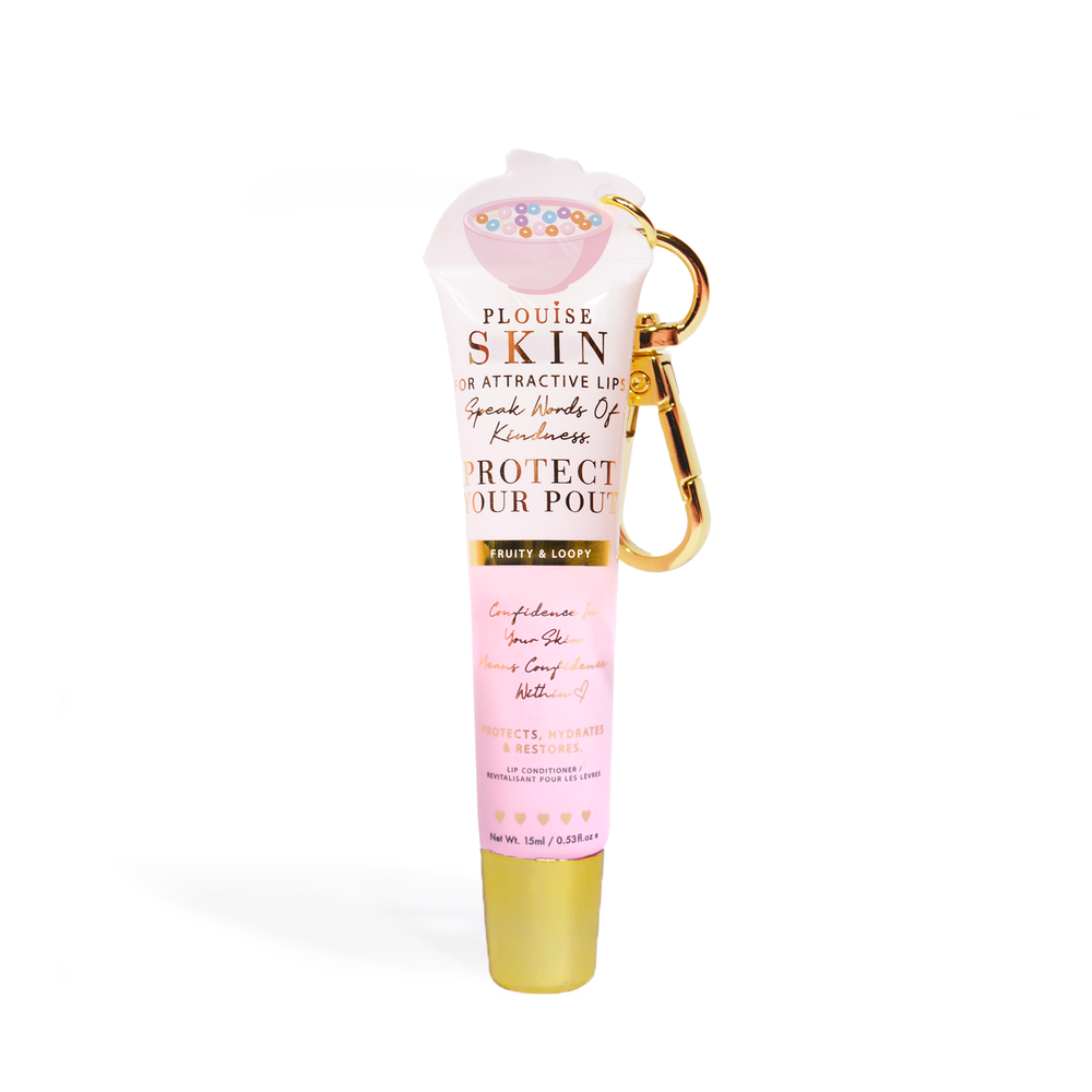 Bescherm uw pruillip-sleutelhangerlipconditioner