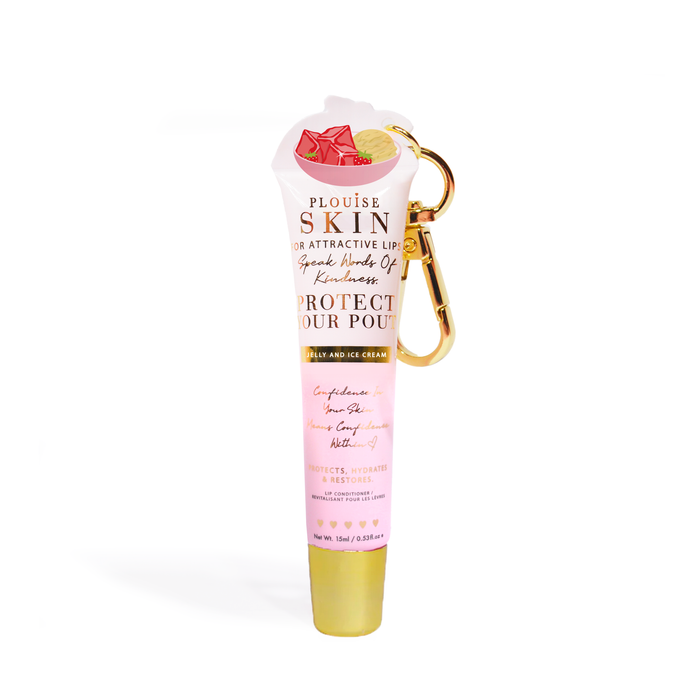 Bescherm uw pruillip-sleutelhangerlipconditioner