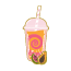 Watermeloen en papaja smoothie