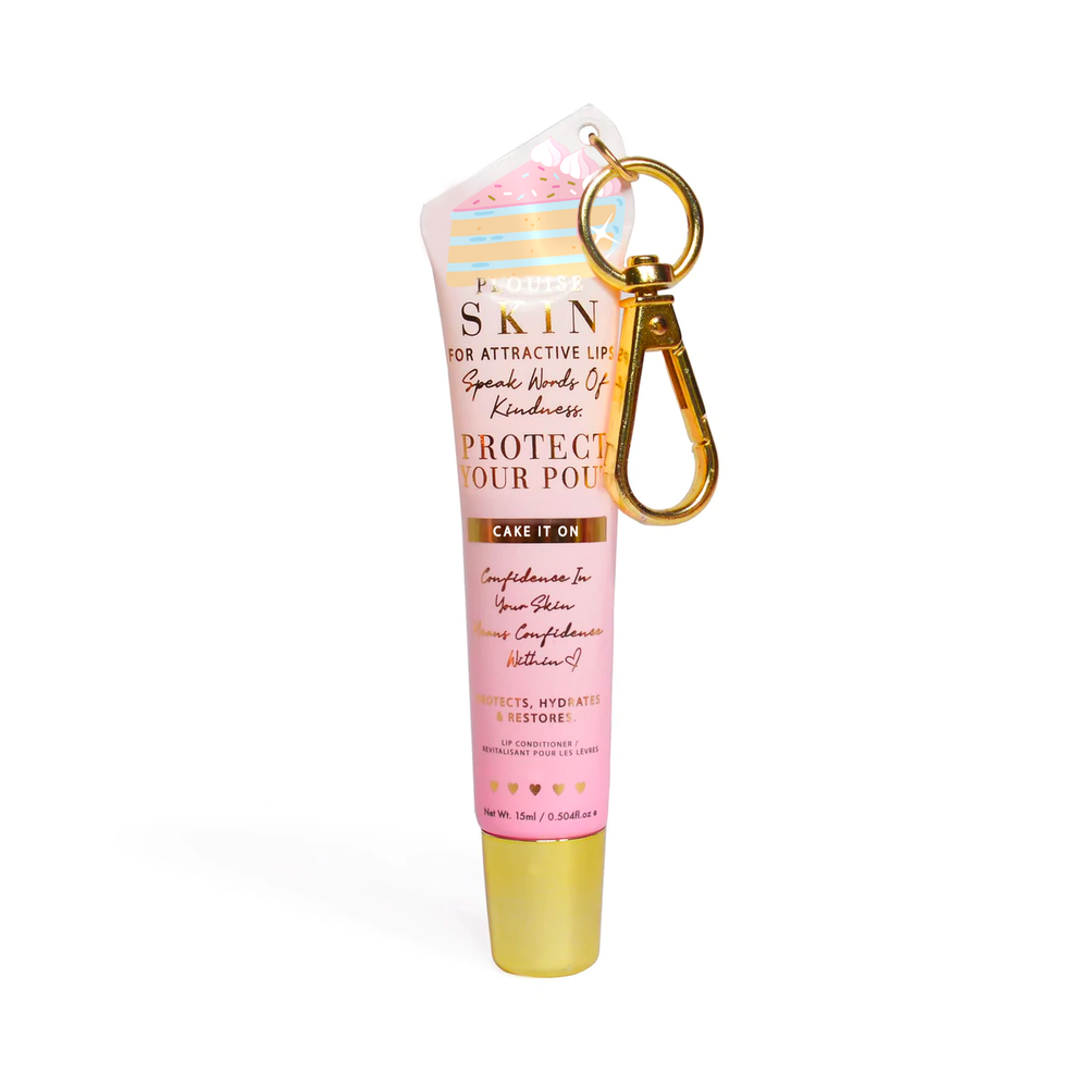 Bescherm uw pruillip-sleutelhangerlipconditioner