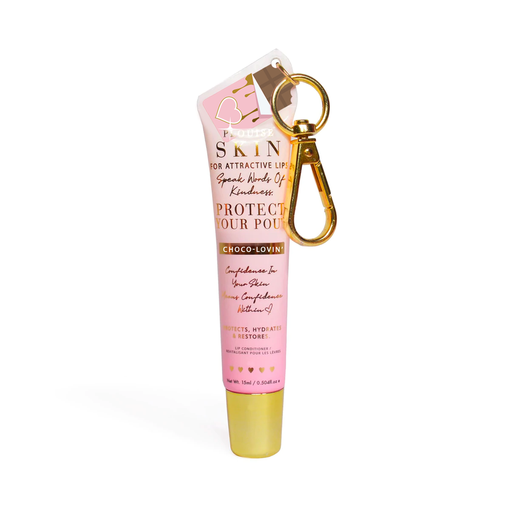Bescherm uw pruillip-sleutelhangerlipconditioner