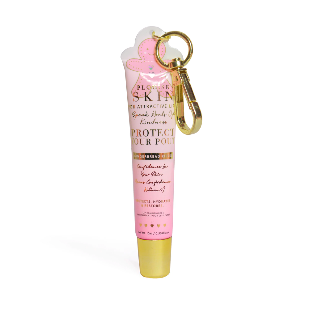 Bescherm uw pruillip-sleutelhangerlipconditioner