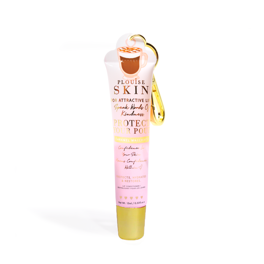 Bescherm uw pruillip-sleutelhangerlipconditioner