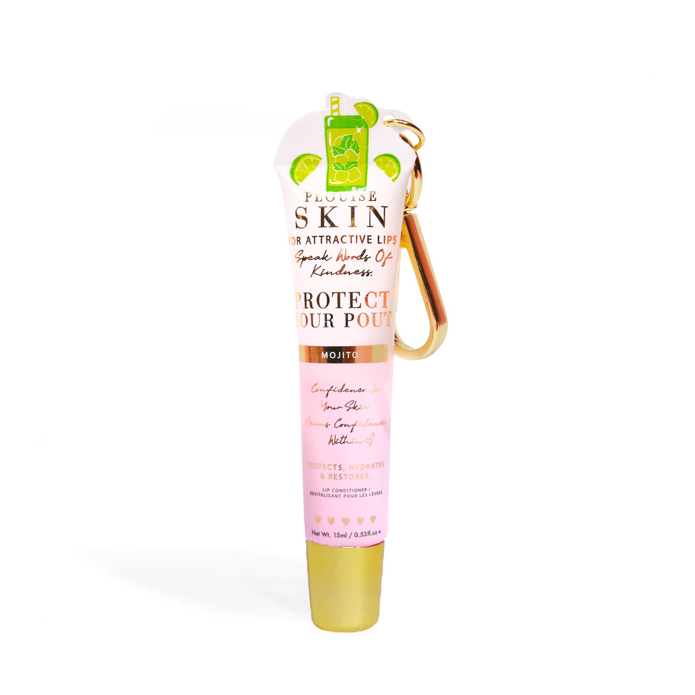 Bescherm uw pruillip-sleutelhangerlipconditioner