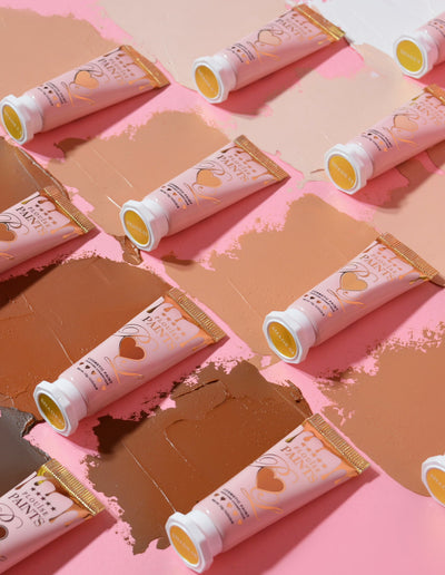 Huidskleur cosmetische verf